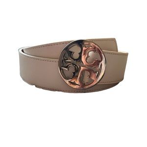 ❌SOLD. Tory Burch Logo White Belt Reversible .